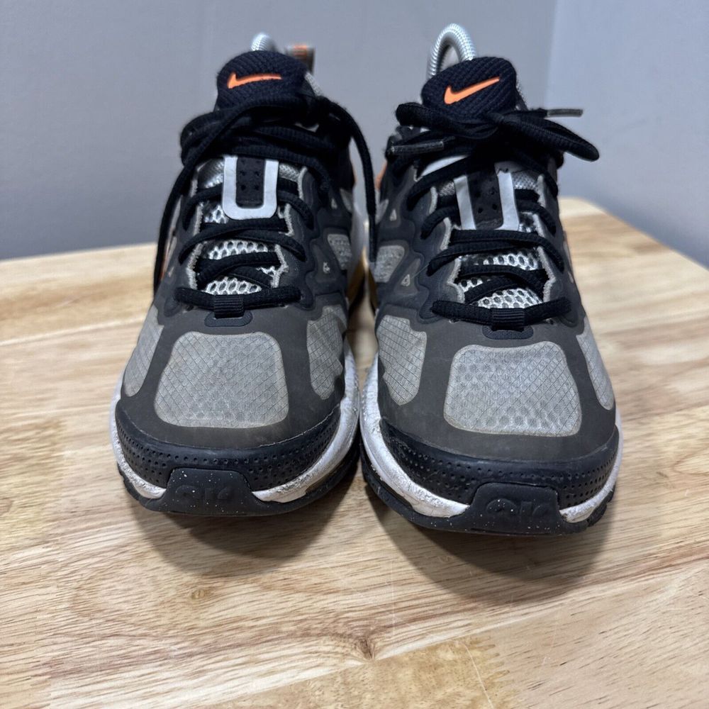 Nike Air Max Genome Youth 5 Black Orange Gray Shoes Sneakers